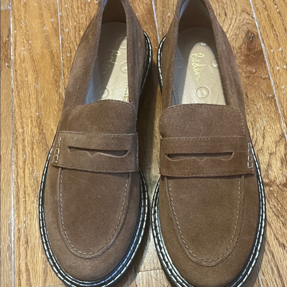 Boden Brown Suede Men's Loafers